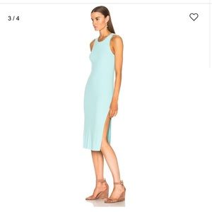 Cotton Citizen Melbourne Midi Dress sz L in Aqua
